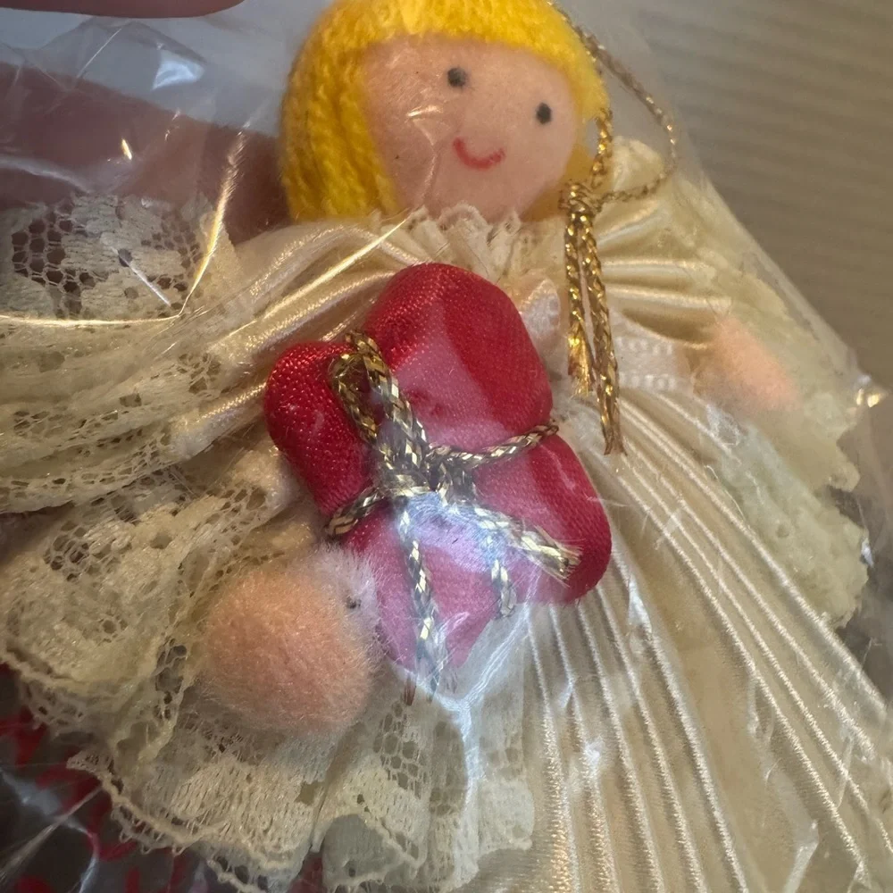 Vintage Russ Angel Christmas Ornament